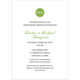 Circle Initials Anniversary Invitations Image 8 of 8